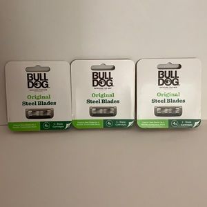 **NIB** 3 pack of Bulldog Original Steel Blades